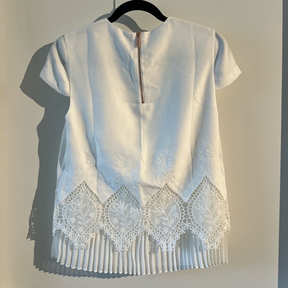 Ted Baker White Top NWT - Picture 4 of 5